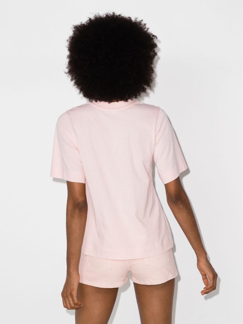 Logo Flared Hem T-shirt