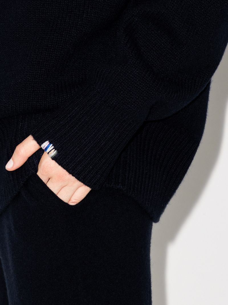 Oversized Roll Neck Cashmere Sweater