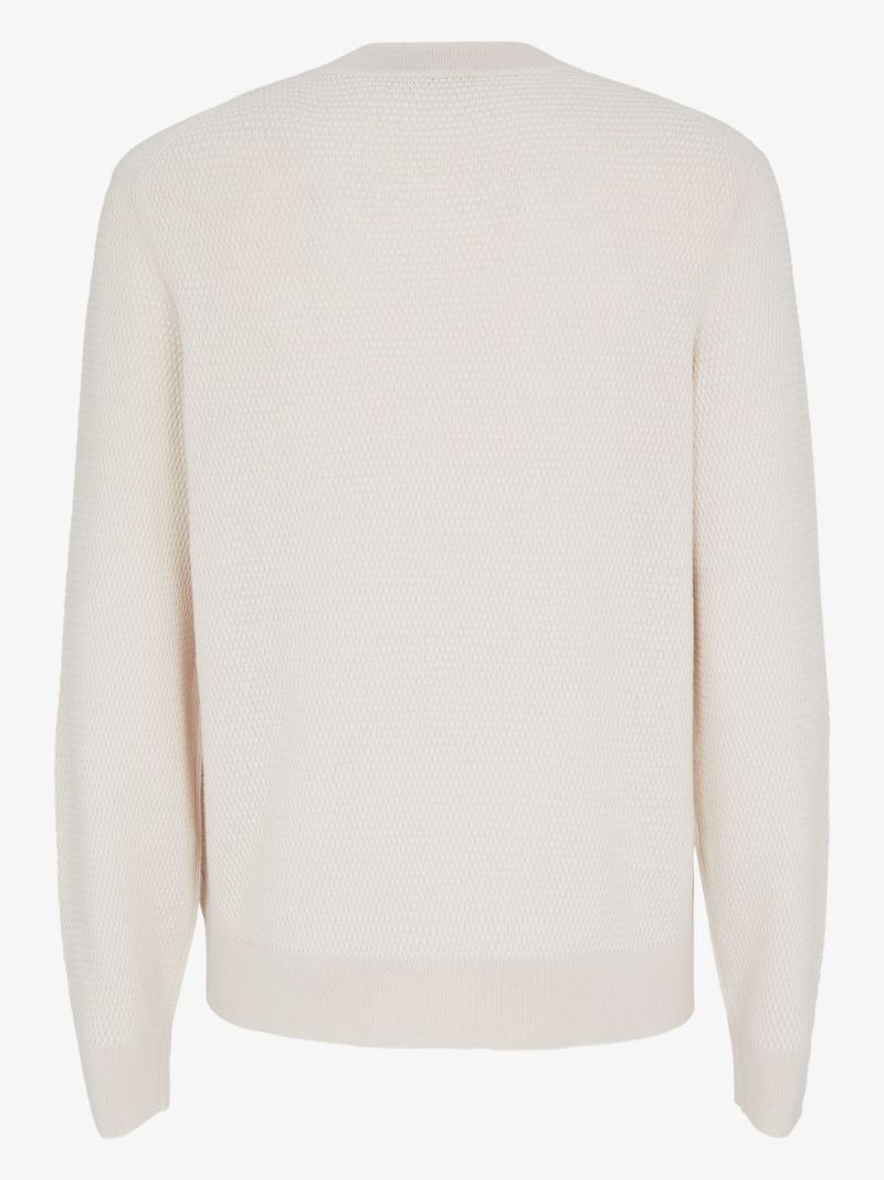 Crew Neck Wool Sweater
