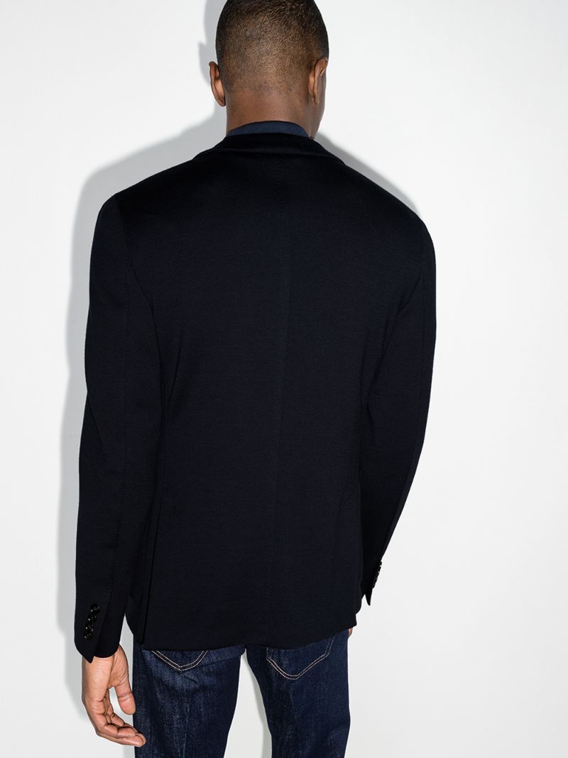 Single-breasted Wool Blazer