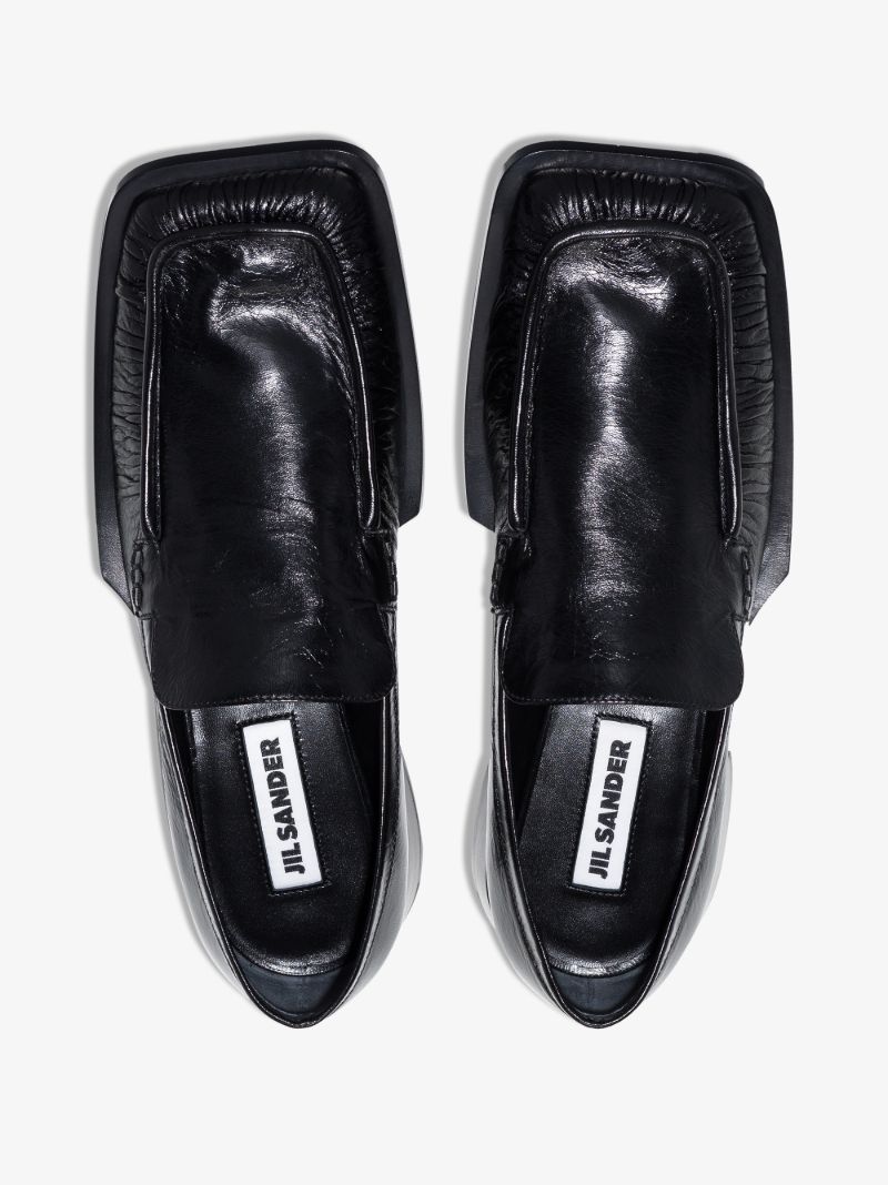 Black Nikky Leather Loafers