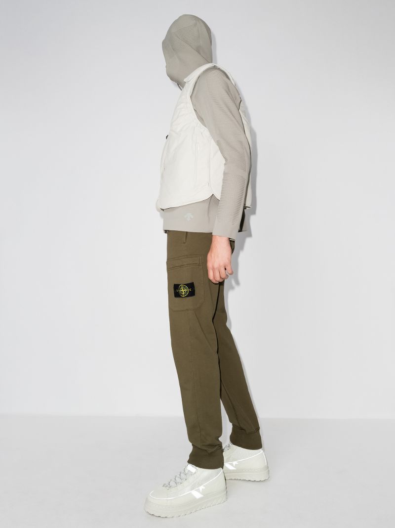 Drawstring Cotton Track Pants