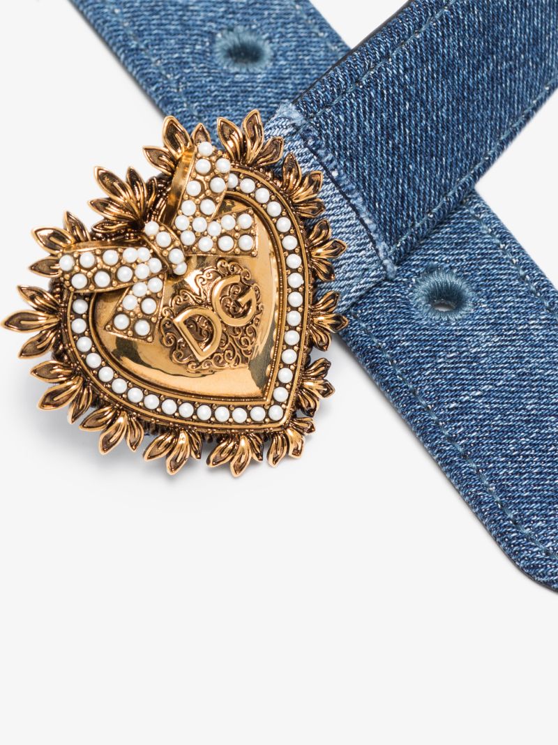 Blue Devotion Denim Belt