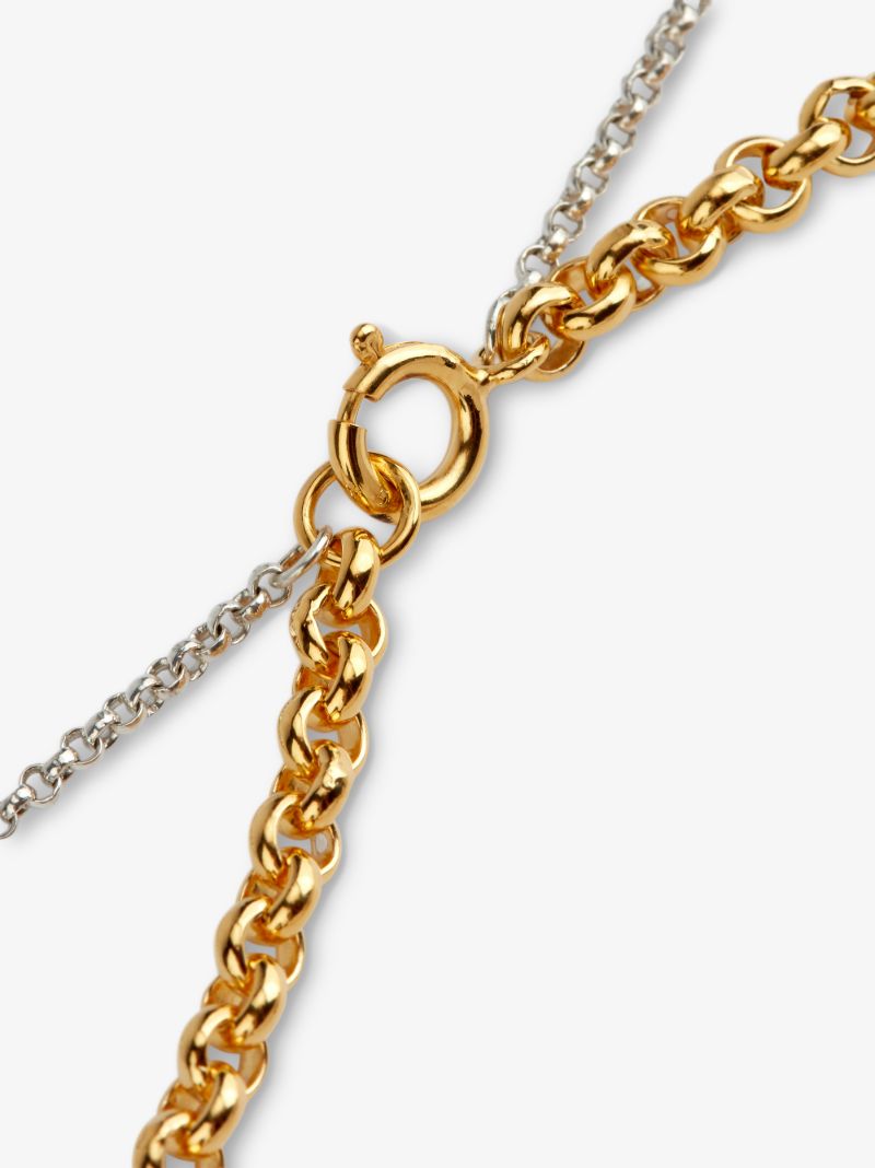 Gold Vermeil Eclipse Pearl Pendant Necklace