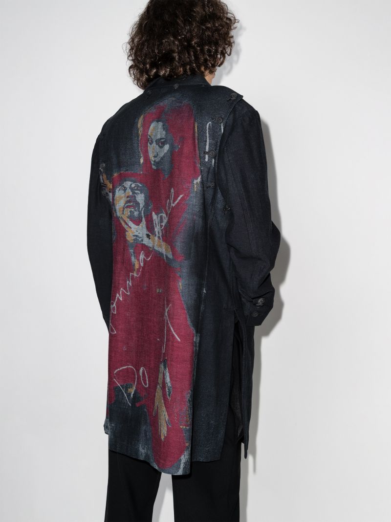 Portrait Print Jacket
