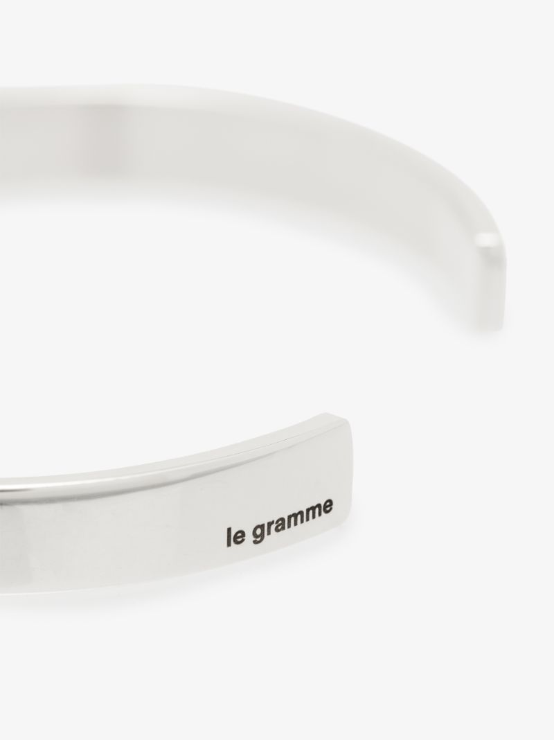 Sterling Silver Le 21g Polished Ribbon Bracelet