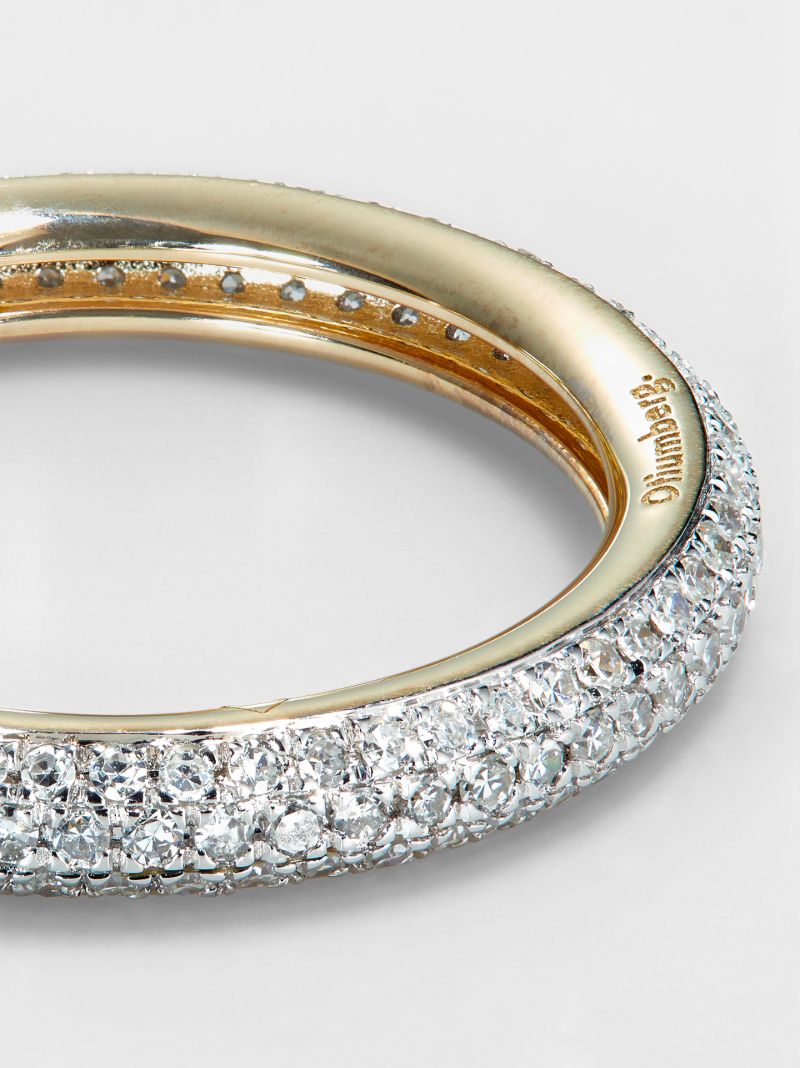 9k Yellow Gold Diamond Ring