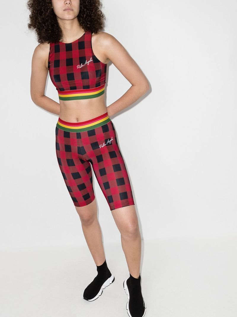 Buffalo Checked Sports Bra