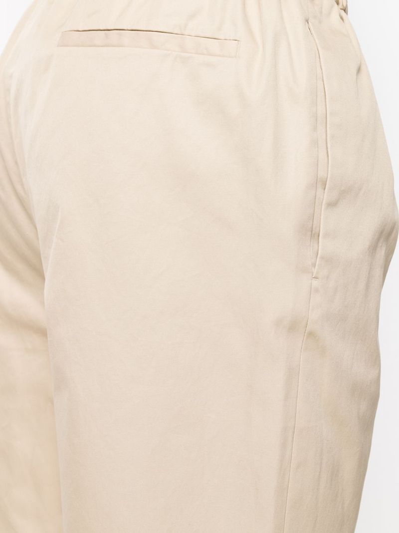 Cropped Straight-leg Trousers