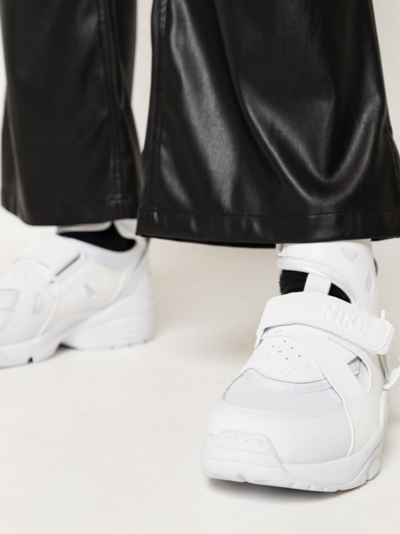 X Nike White Carnivore Sneakers
