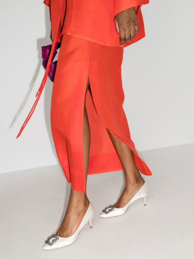 Neutral Hangisi 50 Satin Pumps