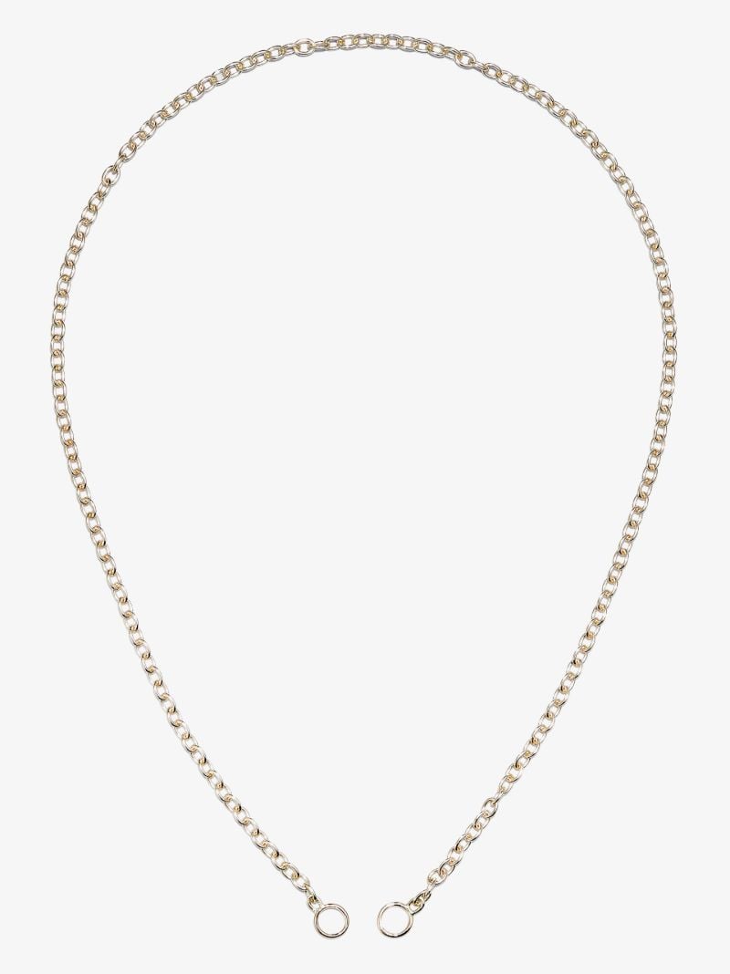 14k Yellow Gold Pulley Chain Necklace