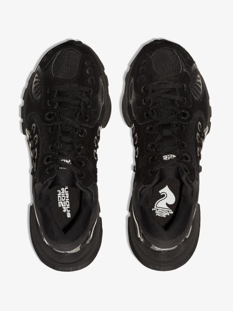 Black Furious Rider Ace 2 Sneakers