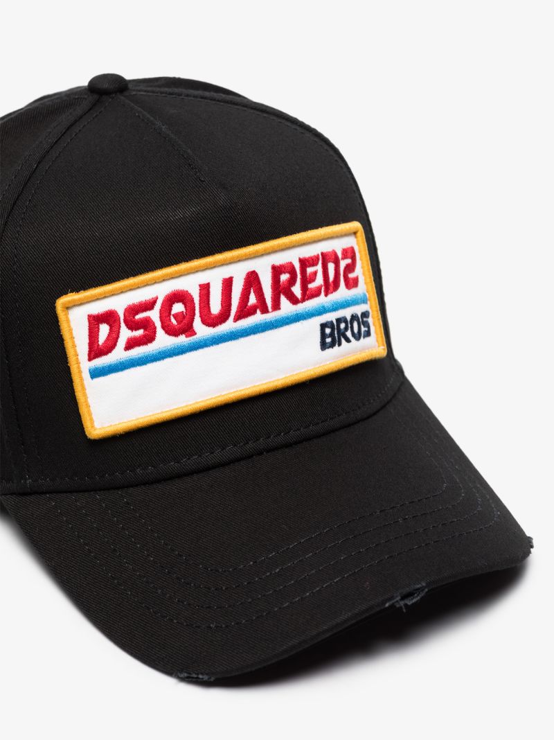 Black Bros Logo Patch Baseball Cap