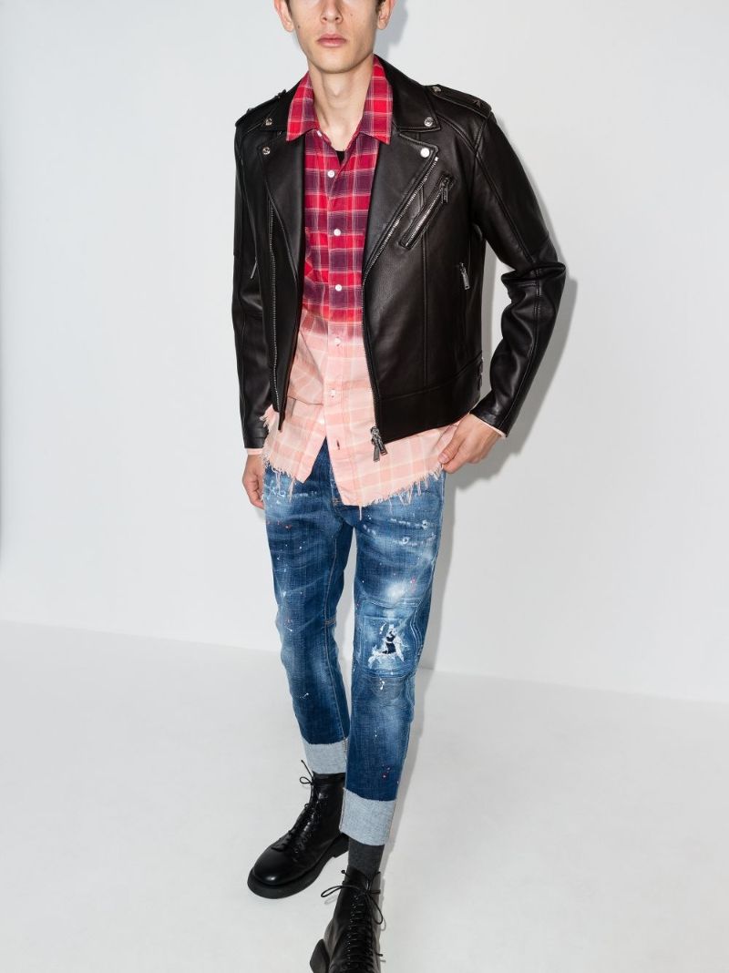 Leather Biker Jacket