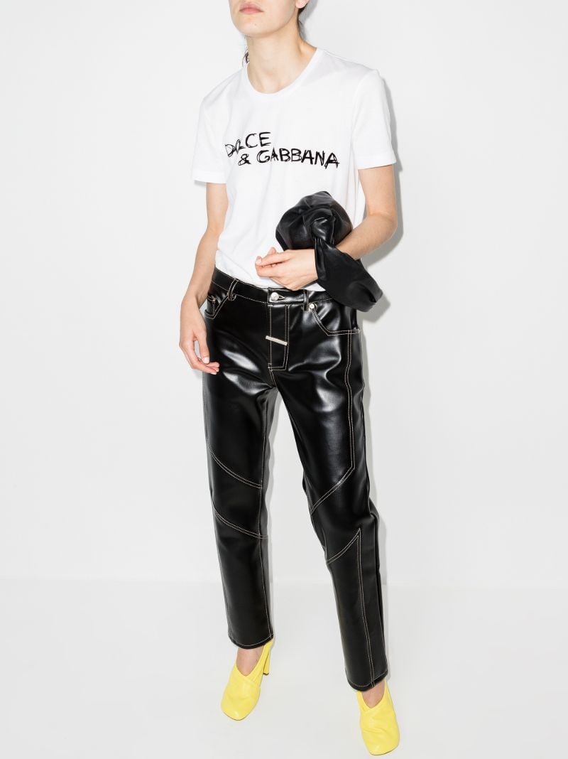Logo Print Cotton T-shirt