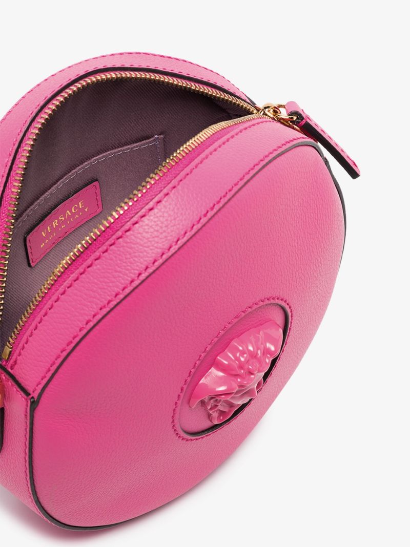 Pink La Medusa Round Camera Bag