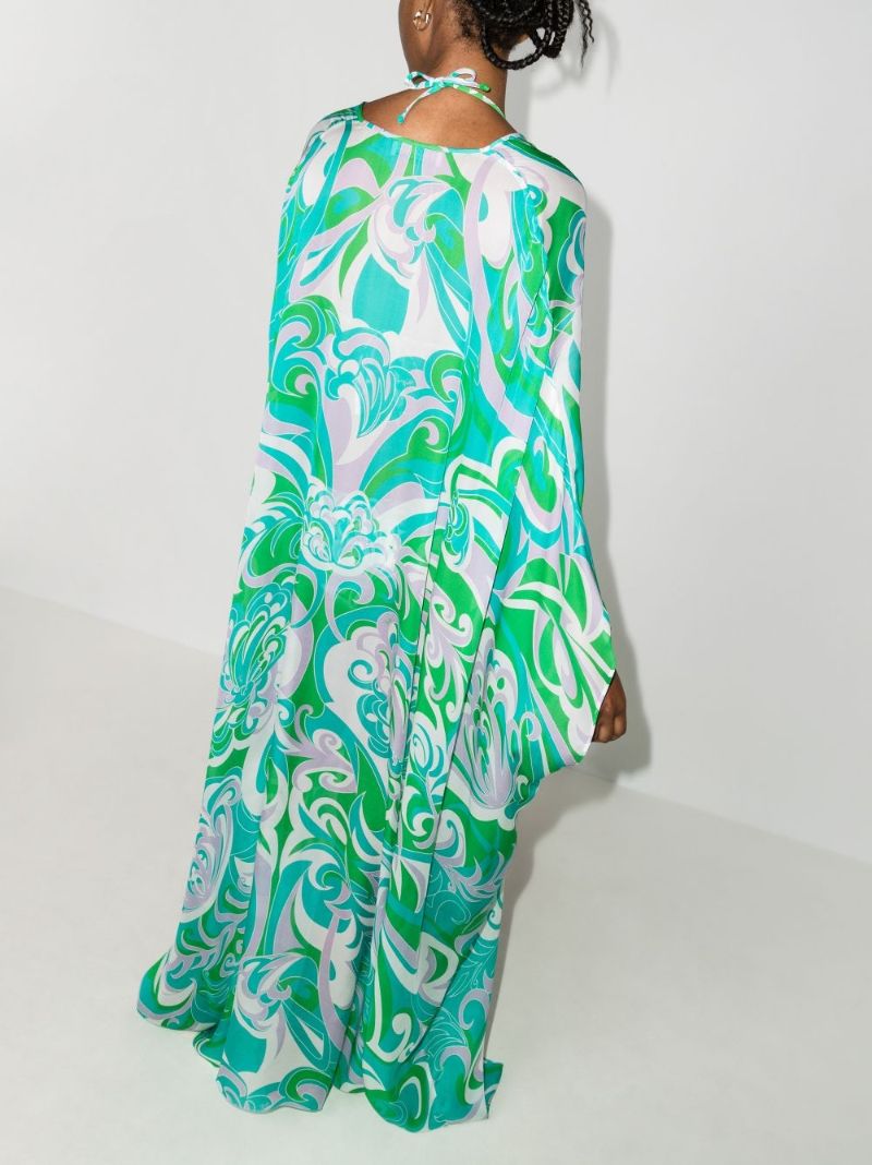 Albizia Print Kaftan Dress