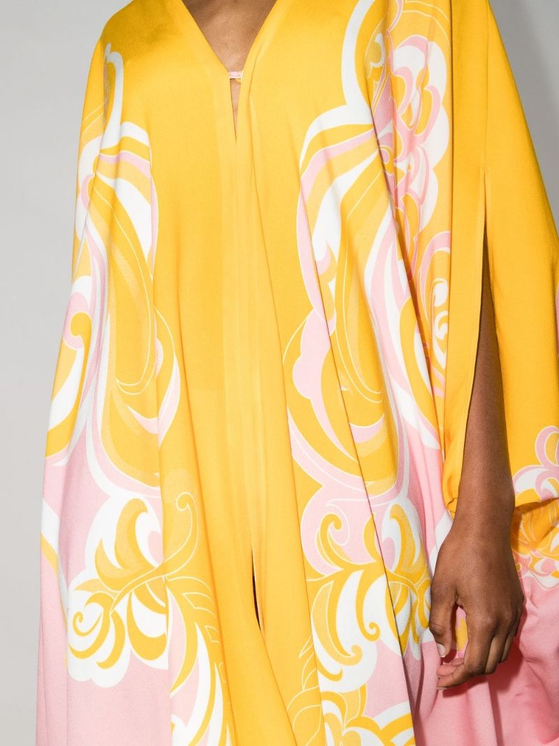 Albizia Piazzto Print Kaftan Dress