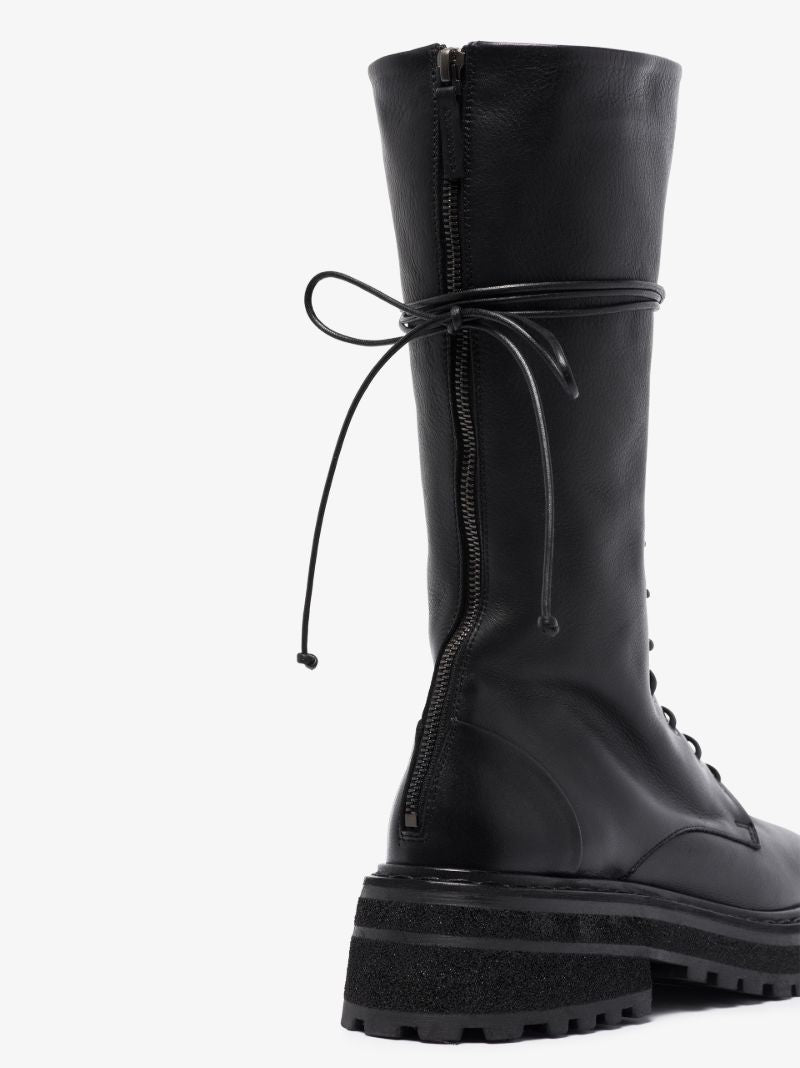 Black Carro 28 Leather Boots