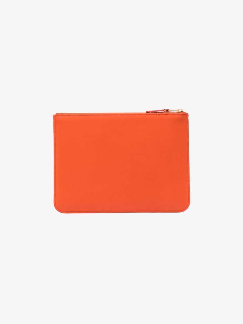 Orange Ruby Eyes Leather Wallet