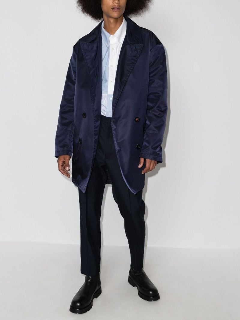 4-bar Quarter Split Oxford Shirt