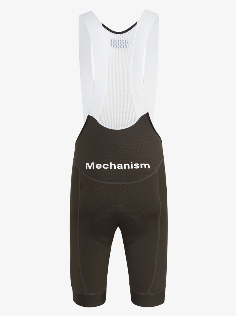 Green Mechanism Cycling Bib Shorts