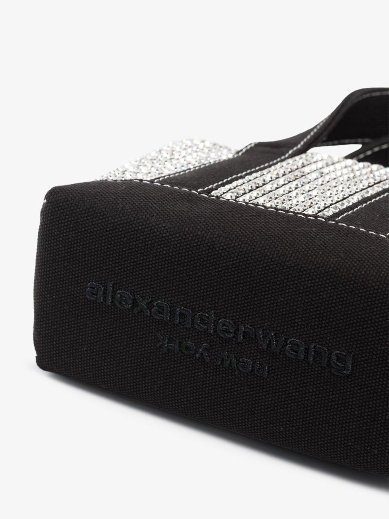 Black Cruiser Crystal Mini Tote Bag
