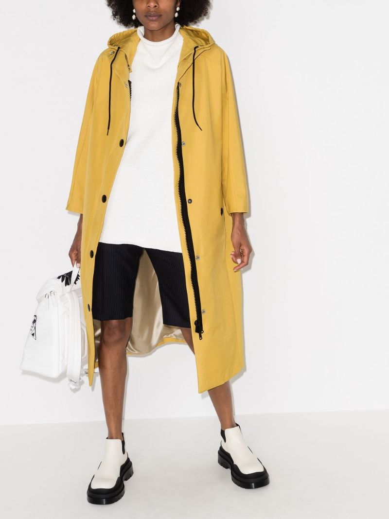 Oversized Hooded Raincoat