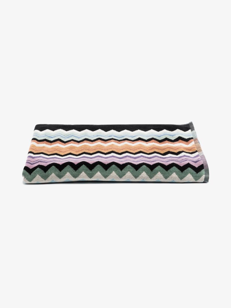 Multicoloured Adam Printed Cotton Towel