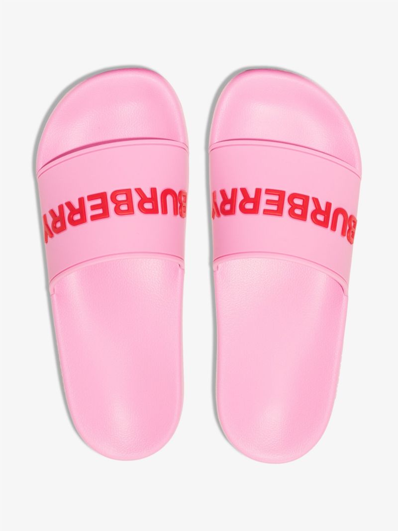 Pink Logo Slides