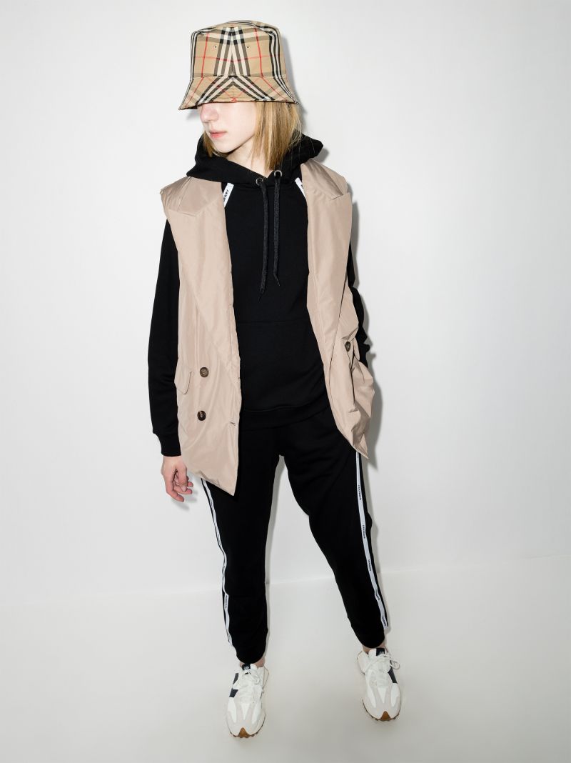 Logo Tape Oversized Hoodie