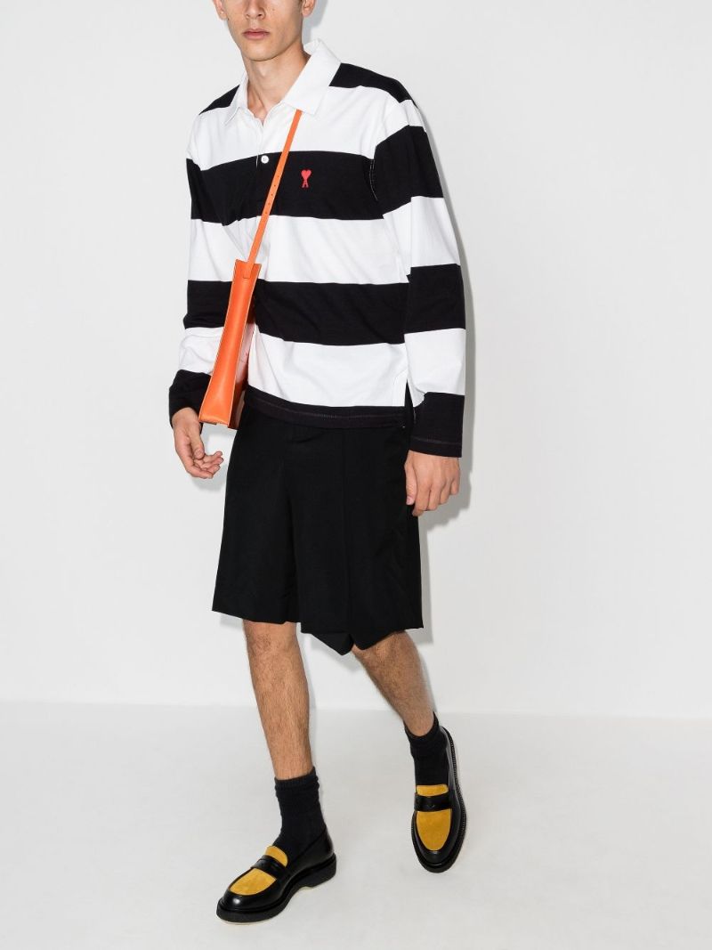 Ami De Coeur Striped Polo Shirt