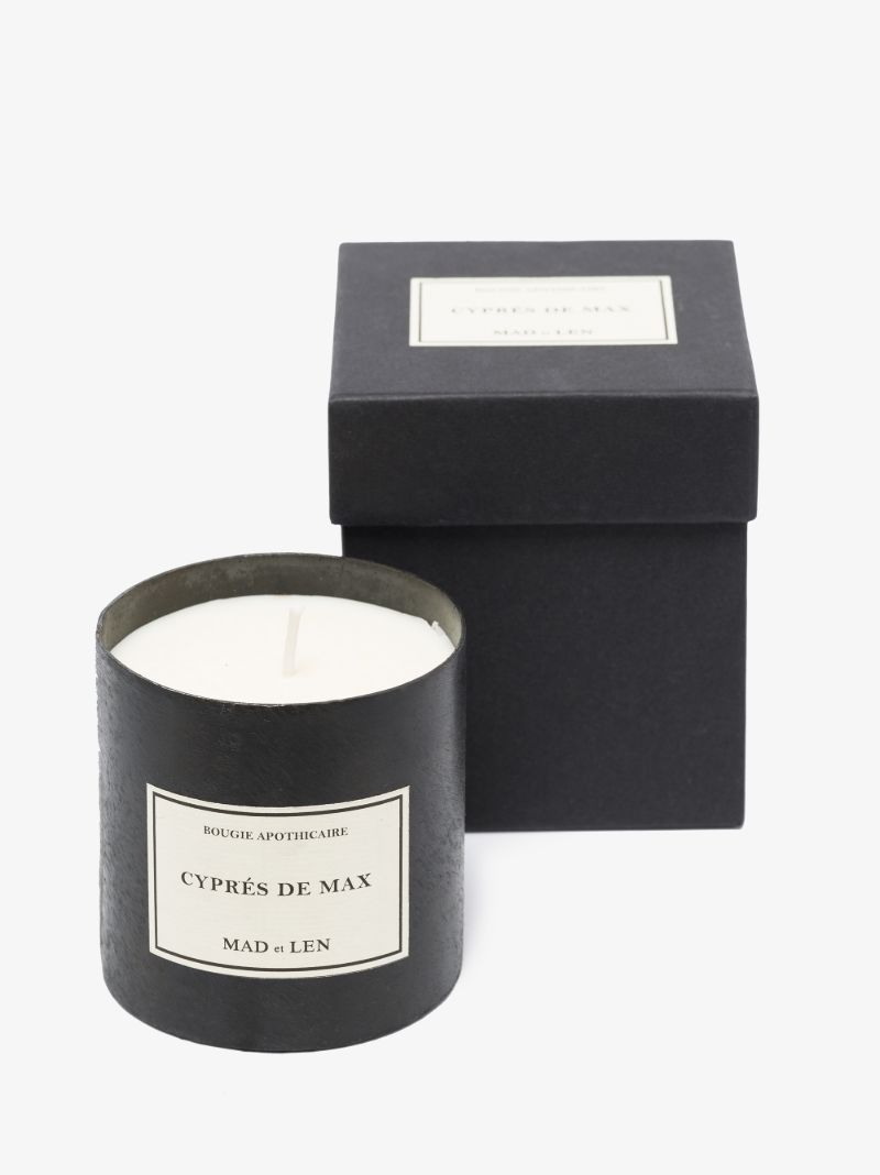 Black and White Cypres De Max Candle