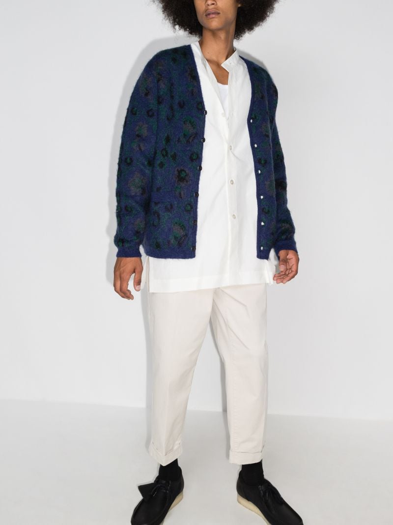 Pleated Cropped Trousers