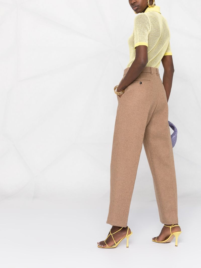 Short-sleeve Sheer Polo Shirt