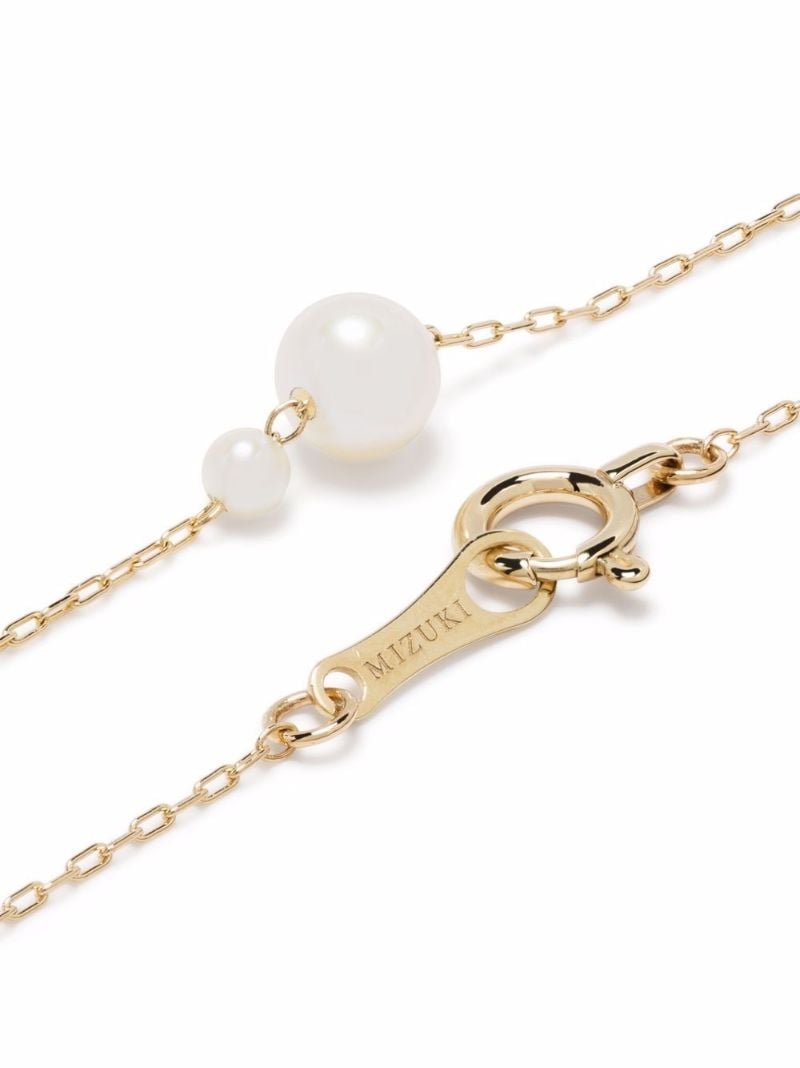 14k Yellow Gold Sea of Beauty Pearl Bracelet