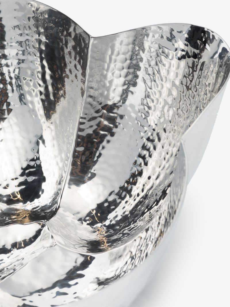 Silver Tone Cloud Bowl