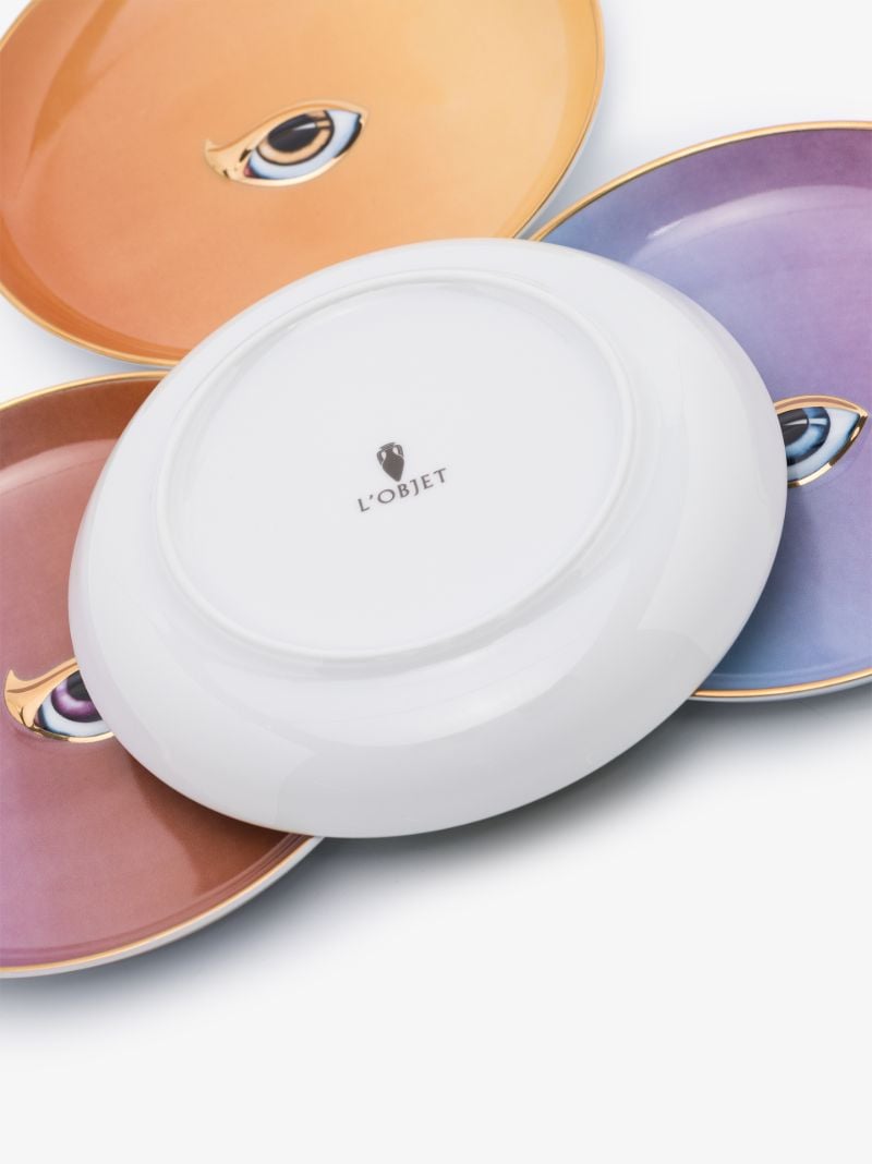 Multicoloured Lito Plate Set