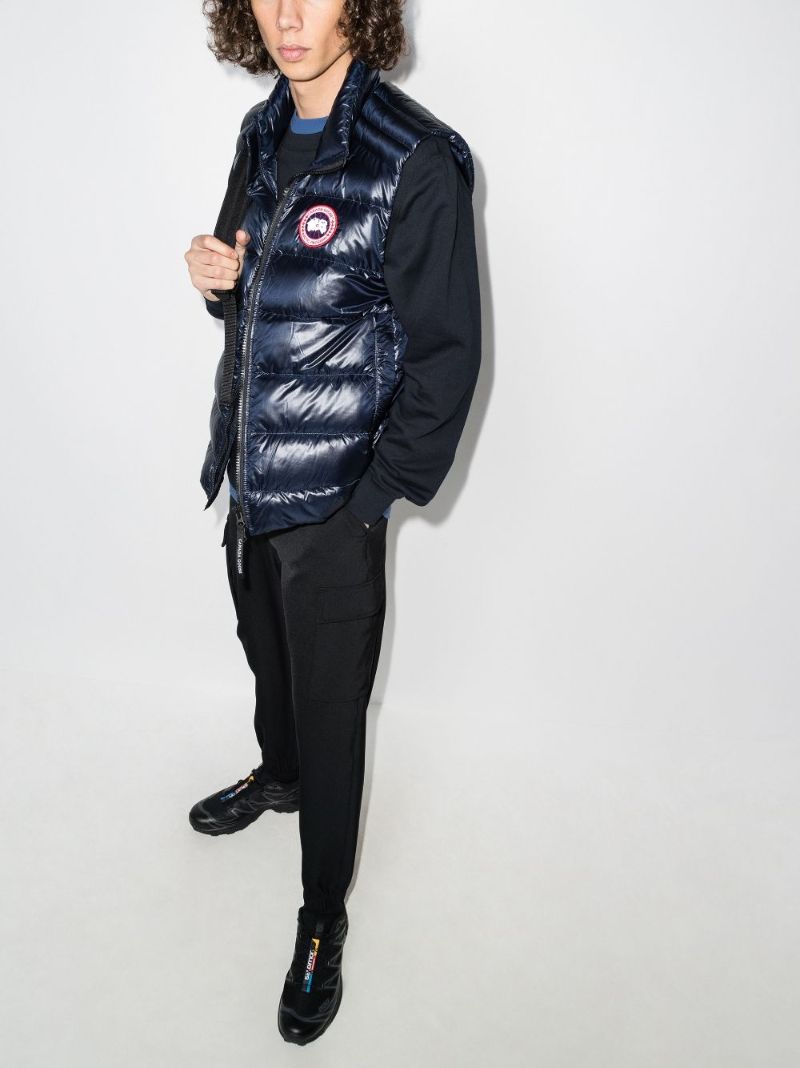 Blue Crofton Quilted Gilet