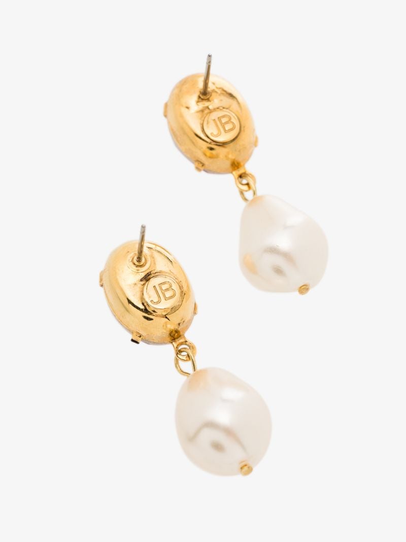 Gold Tone Tunis Drop Earrings