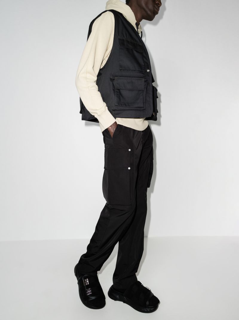 Straight Leg Cargo Trousers