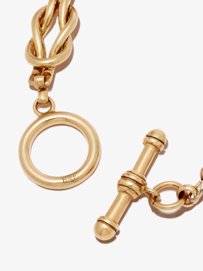 Gold-plated Spencer Pearl Bracelet