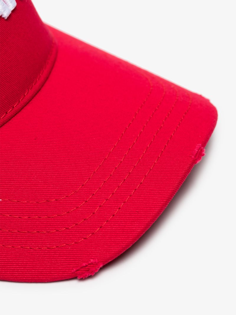 Red Logo Baseball Cap