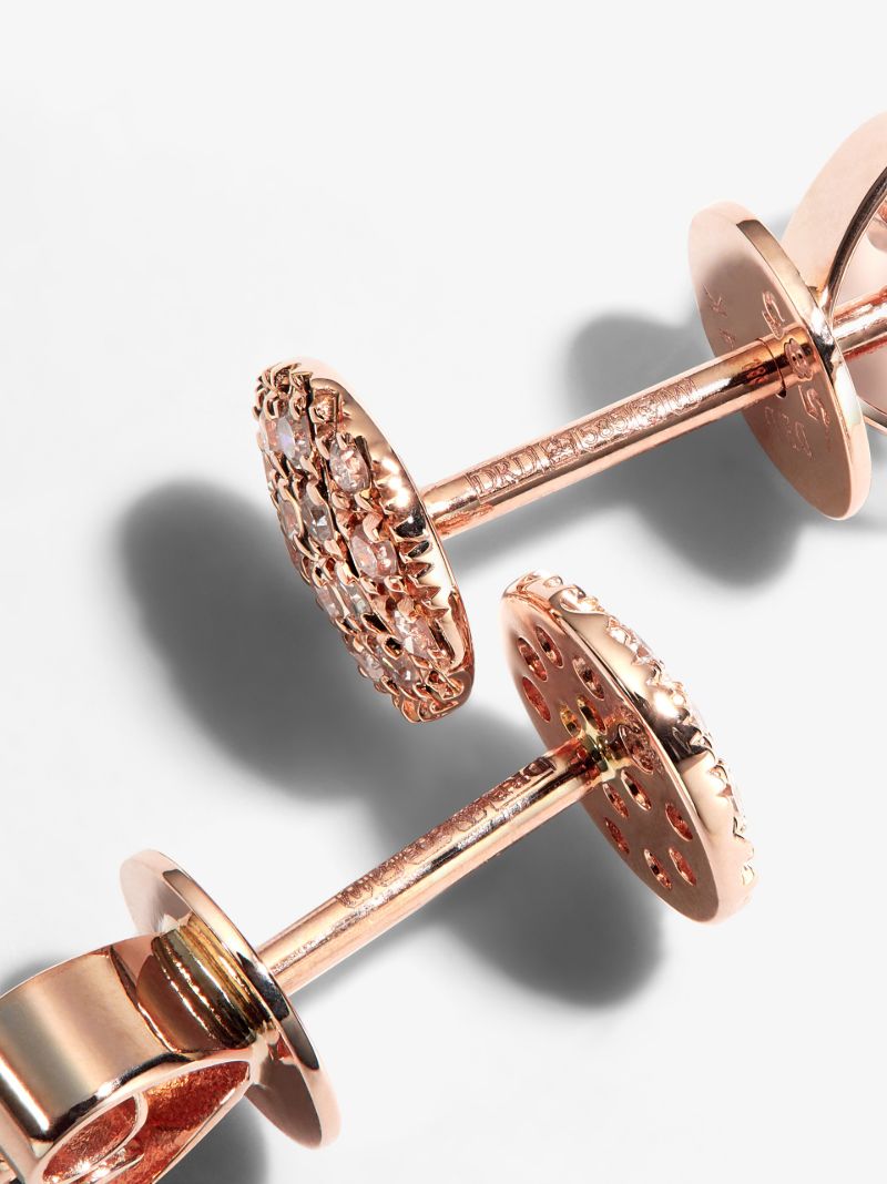 14k Rose Gold Lauren Joy Diamond Earrings