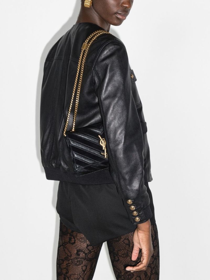 Black Kate Small Leather Shoulder Bag