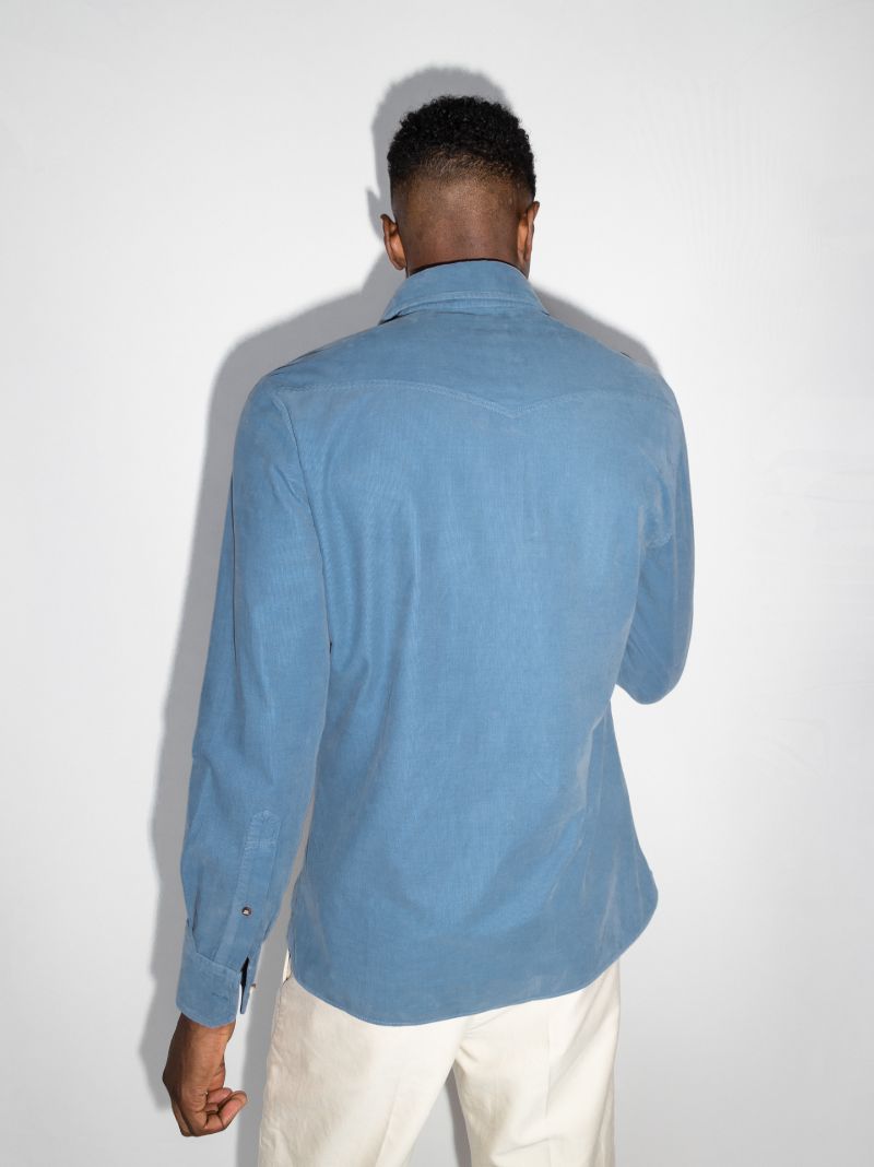 Two-pocket Corduroy Shirt