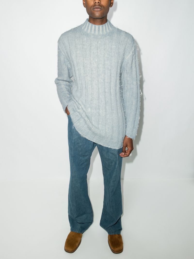 Ribbed Knit Sweater