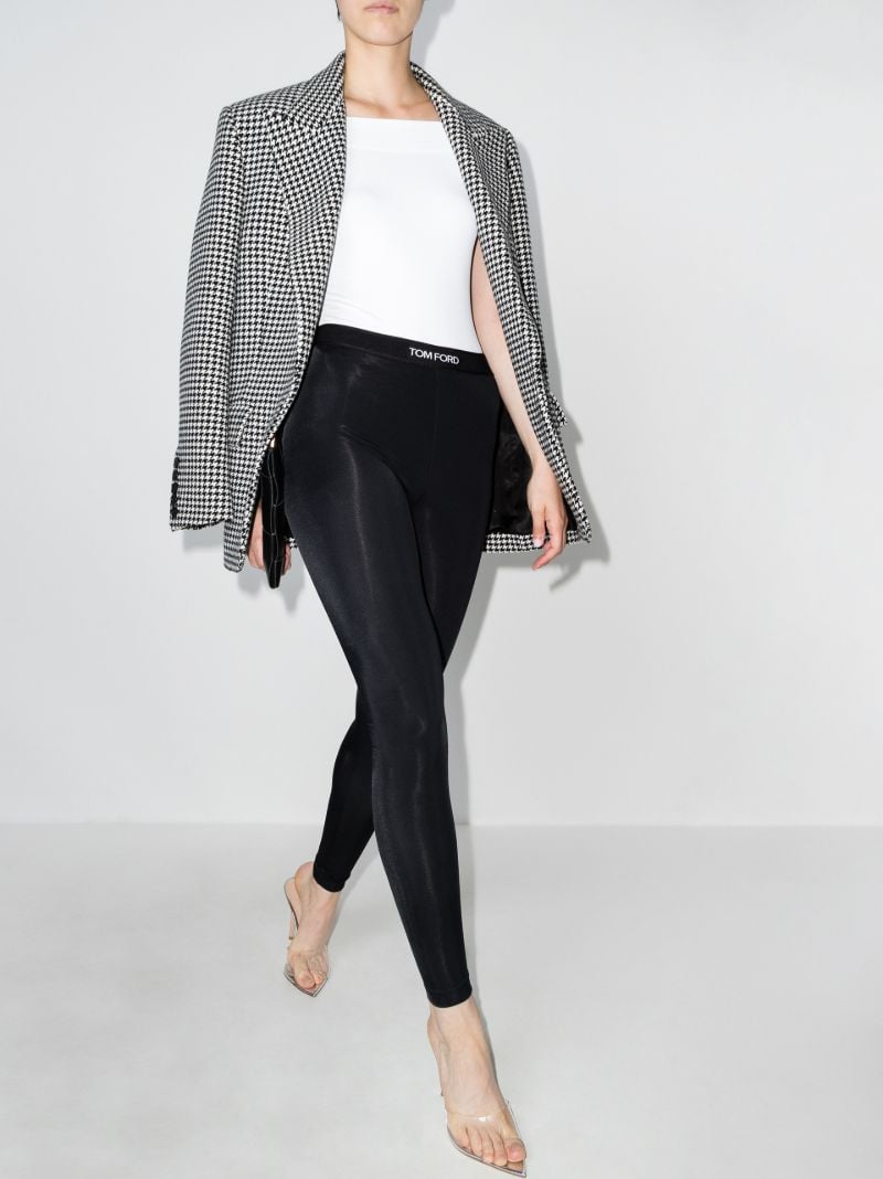Logo High Waist Leggings