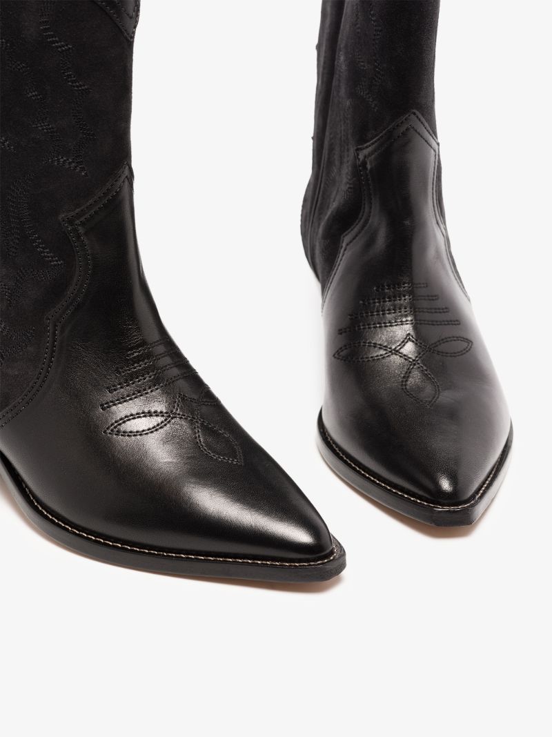 Black Duerto 40 Leather Boots